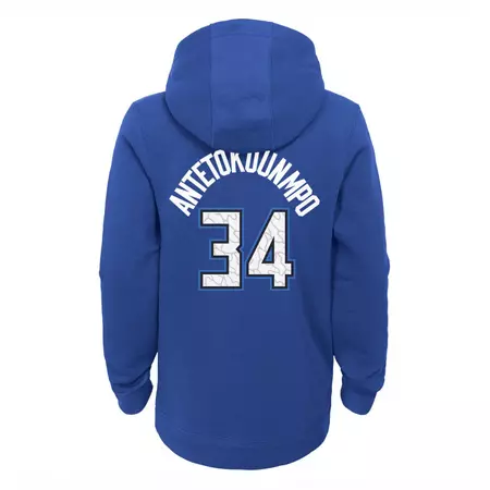 Nike Kids NBA Milwaukee Antetokounmpo 34 City Hoodie