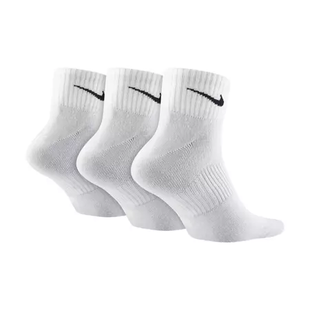 Nike Performance Lightweight Quarter Training Sock 3p (101/white/black)