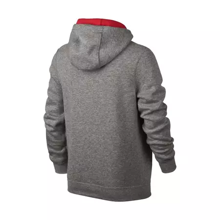 Nike Sportswear Hoodie Do It Boys (063/dk grey heather/university red)