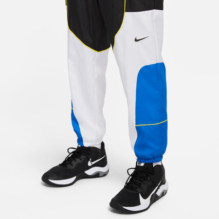 Nike Throwback Men's Basketball Pants "Black/Muilticolor"