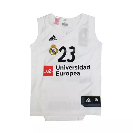 Pack Menino Réplica Sergio Llull #23# R. Madrid 2018/19 (1ª Equipación Euroliga)