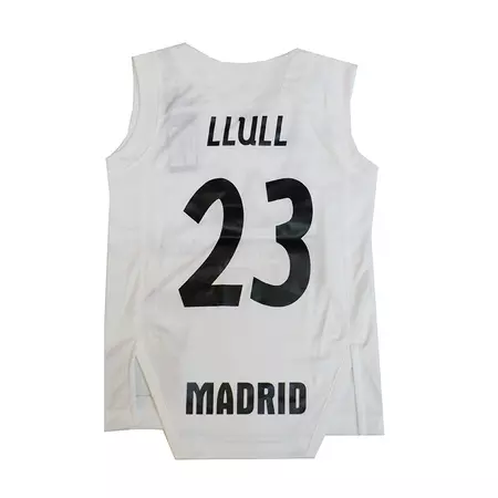 Pack Menino Réplica Sergio Llull #23# R. Madrid 2018/19 (1ª Equipación Euroliga)