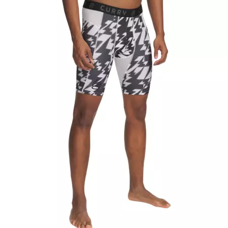Curry HeatGear® Printed Shorts "White"