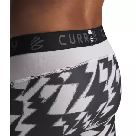 Curry HeatGear® Printed Shorts "White"