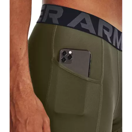 HeatGear® Pocket Long Shorts "Marine OD Green"
