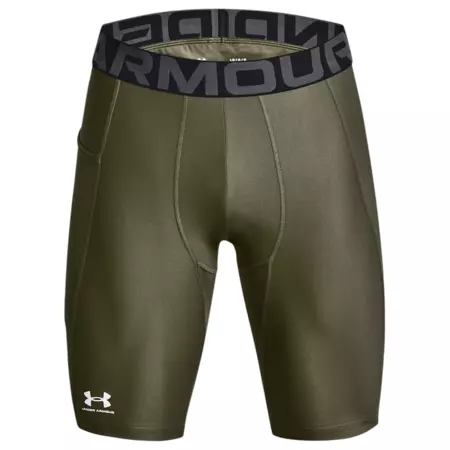 HeatGear® Pocket Long Shorts "Marine OD Green"