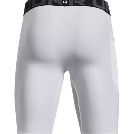 HeatGear® Pocket Long Shorts "White"