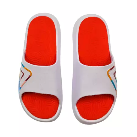 Peak Taichi Slippers "White-red"
