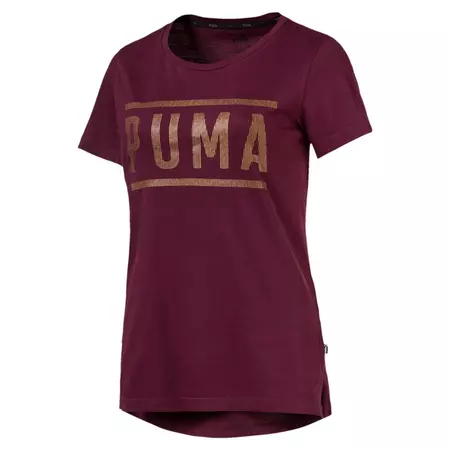 Puma Athletic Logo Tee Wn´s (Fig/Bronzemedal)