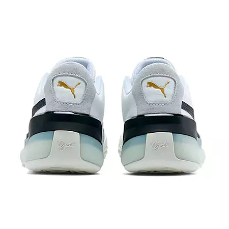 Puma Clyde Hardwood Junior "White Black"