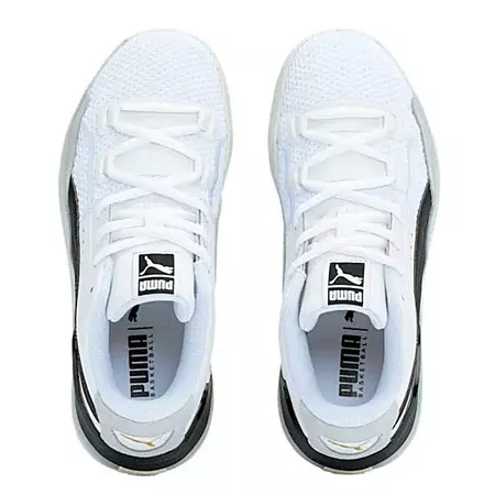 Puma Clyde Hardwood Junior "White Black"
