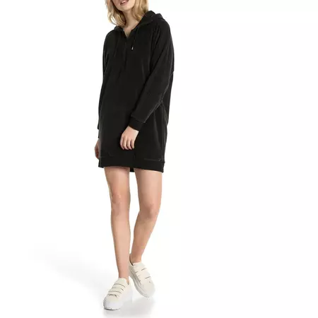 Puma Downtown Hooded Dress Wn´s (Black)