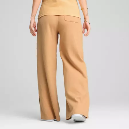 Puma HER Comfort High-Waist Straight Pants " Warm Beige"