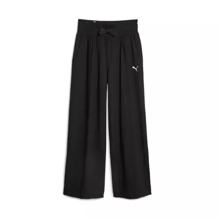 Puma HER High Waist Straight Pants "Black"