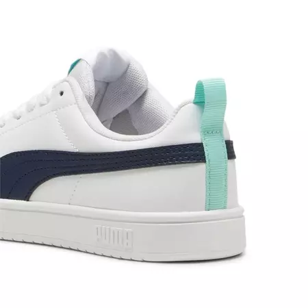 Puma Rickie Jr. "White-Navy-Turquoise"