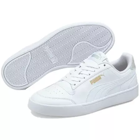 Puma Shuffle Jr "White-Gold"