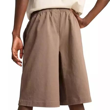 Puma WARDROBE ESS Long Line Relaxed Shorts 11"  "Totally Taupe"