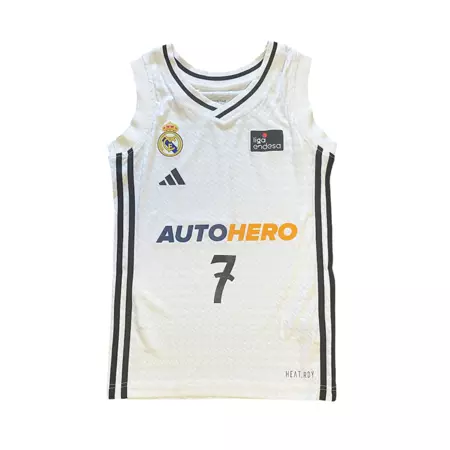 Real Madrid Camiseta Basket Menino/Menina 1ª Equip 24/25 # 7 CAMPAZZO #