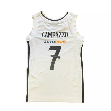 Real Madrid Camiseta Basket Menino/Menina 1ª Equip 24/25 # 7 CAMPAZZO #