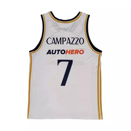 Real Madrid Camiseta Basket Niñ@ 1ª Equipación # 7 CAMPAZZO#