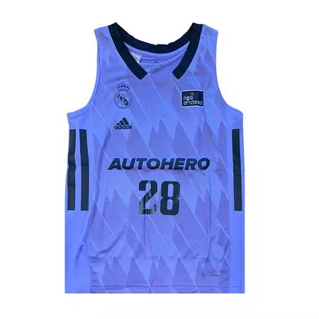 Real Madrid Camiseta Basket Niñ@ 2ª Equipación # 28 YABUSELE #