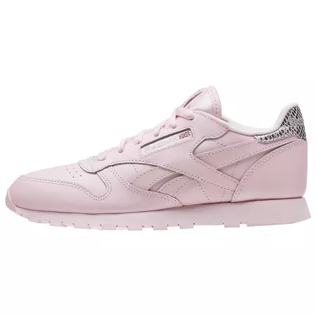 Reebok Classic Leather Metallic Junior (Luster Pink/Silver Metallic)