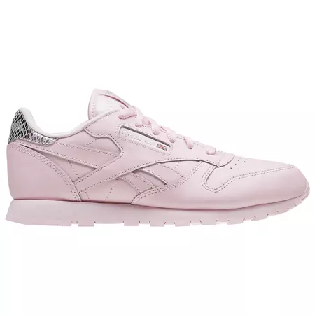 Reebok Classic Leather Metallic Junior (Luster Pink/Silver Metallic)