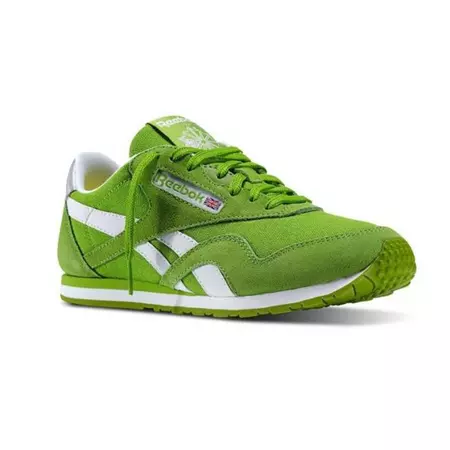 Reebok Classic Nylon Slim Pop (Verde/Blanco)