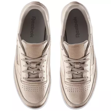 Reebok Club C 85 Leather W  "Metallic Pearl" (Pearl Met/Peach/White)