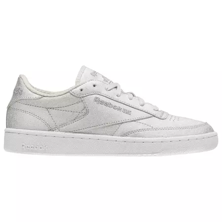 Reebok Club C 85 SYN W "Diamond" (Silver Metallic/Snow Grey/White)