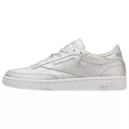 Reebok Club C 85 SYN W "Diamond" (Silver Metallic/Snow Grey/White)