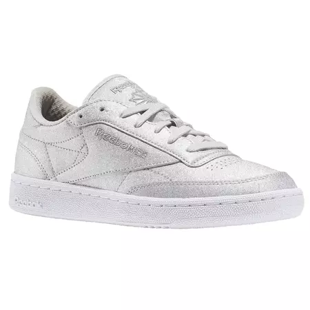 Reebok Club C 85 SYN W "Diamond" (Silver Metallic/Snow Grey/White)