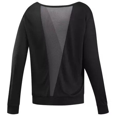 Reebok Studio Mesh Long Sleeve Tee W (black)