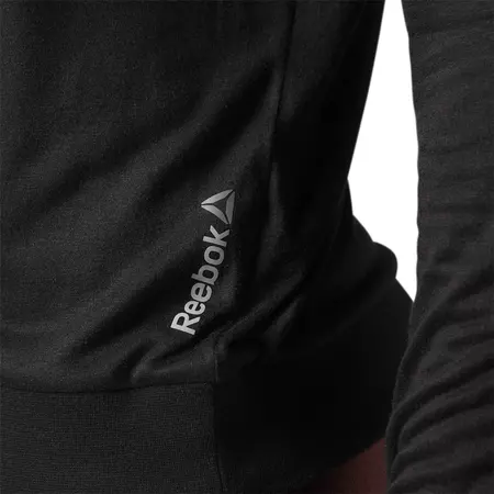 Reebok Studio Mesh Long Sleeve Tee W (black)