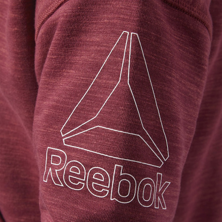 Reebok Training Essentials Marble Full Zip Hoodie W (Urban Maroon)