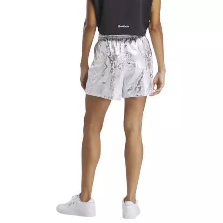 Reebok Wmns B-Ball Off-Court Allover Print Shorts 5" "White"