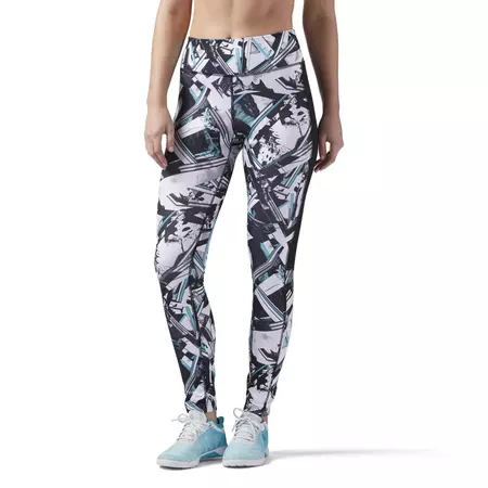 Reebok Workout Ready AOP Tight W (Wing Dim)