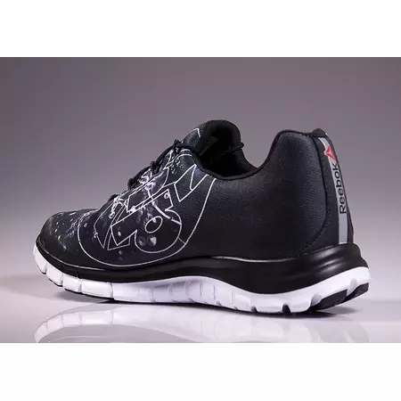 Reebok "ZPump Fusion Splash" (negro/blanco/plata)