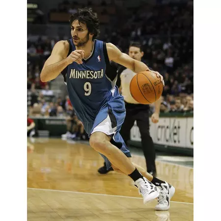 Camiseta Adidas Swingman Ricky Rubio Minnesota (blue/white)