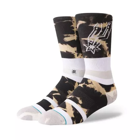 San Antonio Spurs Acid Wash Socks