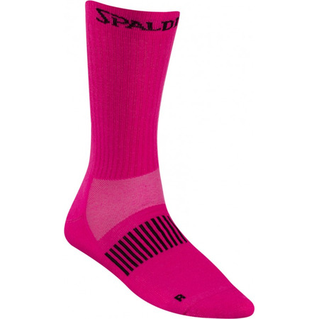 Spalding Coloured Socks Mid Cud "Fluo Pink"