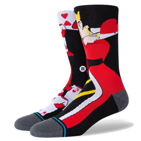Stance Casual Disney Alice Off With Their Heads Crew Socks