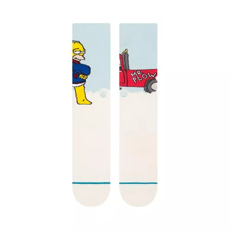 Stance Casual The Simpsons Mr. Plow Crew Sock