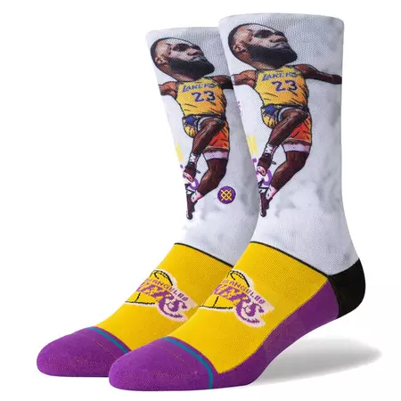 Stance LBJ Big Head Socks 