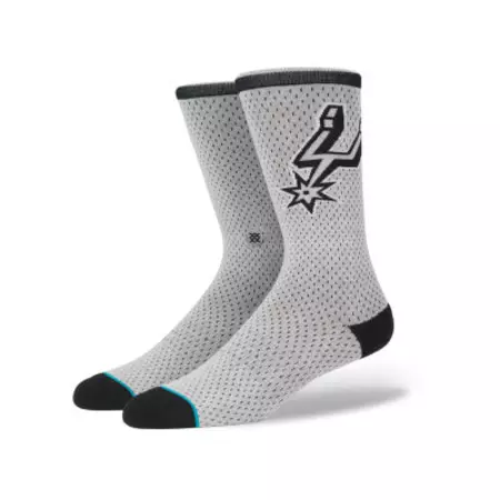 Stance Spurs Jersey GRY