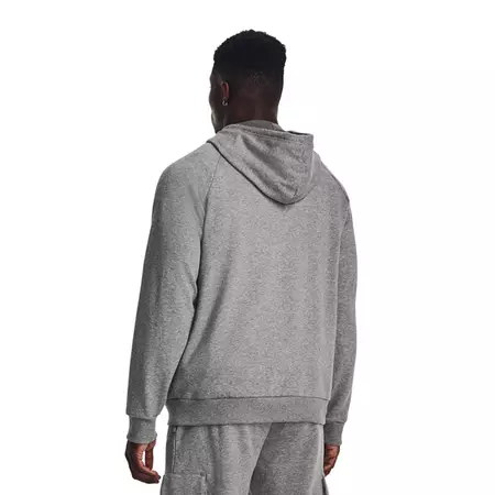 Under Armour Rival Fleece Logo Hoodie "Grey"