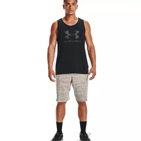 UA Men's Sportstyle Logo Tank "Black"