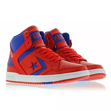 Converse Weapon Mid "Detroit Pistons" (rojo/azul)
