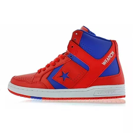 Converse Weapon Mid "Detroit Pistons" (rojo/azul)