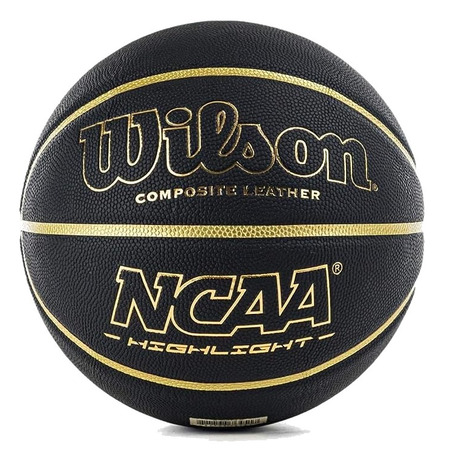 Wilson NCAA Highligth Basketball Ball "Black-Gold" (Size 7)